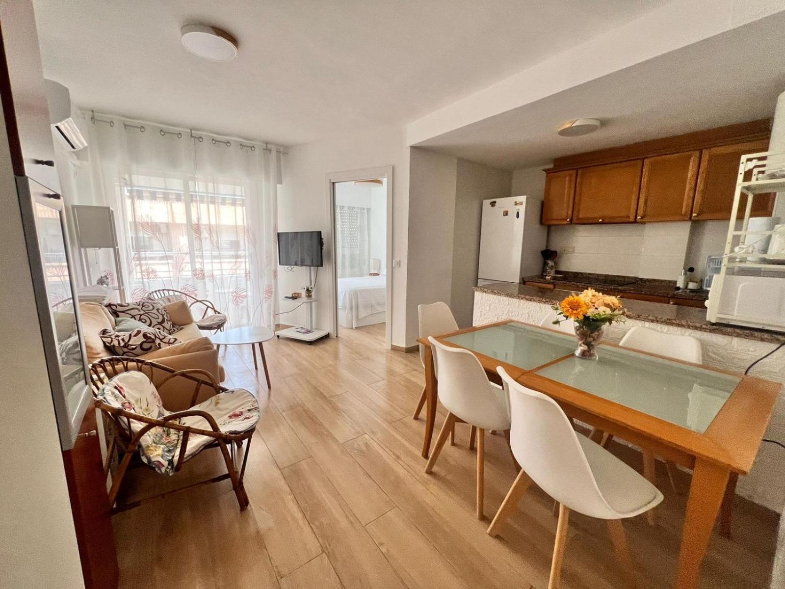 Acogedor Apartamento En La Playa Playa de Gandia المظهر الخارجي الصورة